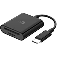 nonda Lector de Tarjetas USB-C a SD-MicroSD- Adaptador de Tarjeta Tipo C Thunderbolt 3 Lector de Tarjetas de Memoria SD…